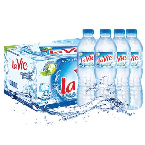 Nước khoáng Lavie 500ml - Thùng - Văn Phòng Xanh