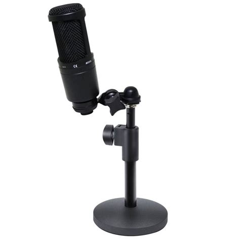 Audio Technica AT2020 Studio Recording Microphone-Cardioid Condenser ...