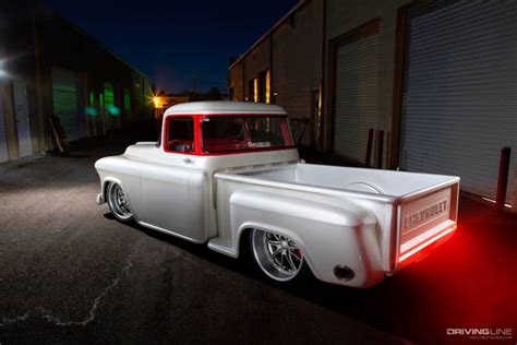 Snow White Revisited: The Fairytale of this Custom ’57 Chevy Truck ...