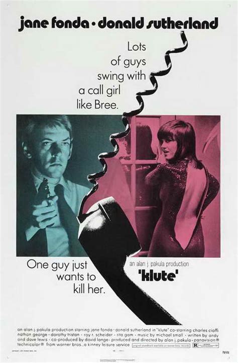 Klute Movie Posters From Movie Poster Shop