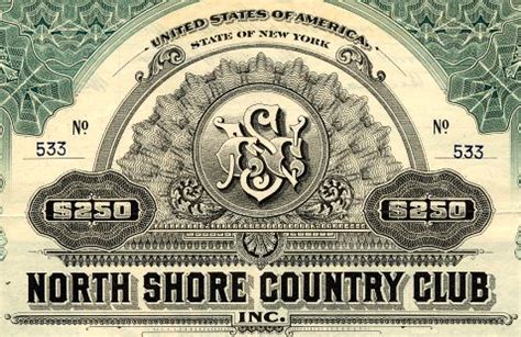 North Shore Country Club, Inc. - Glen Head, New York 1914