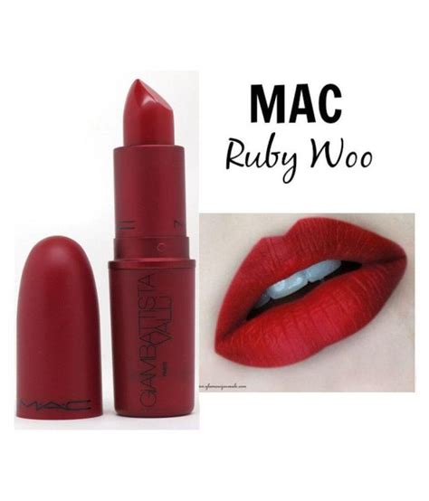 Mac Lipstick Ruby Woo 3 gm: Buy Mac Lipstick Ruby Woo 3 gm at Best Prices in India - Snapdeal