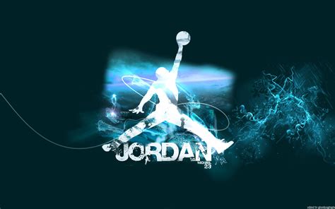 Michael Jordan Air Logo Widescreen Wallpaper | Basketball Wallpapers at ...