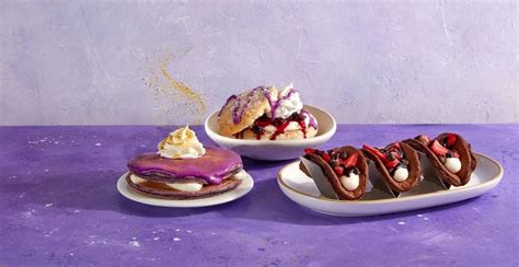 ‘Whimsical’ menu at IHOP features ‘Wonka’ inspired purple pancakes ...