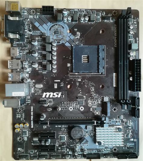 Defecta! Placa de Baza AM4 MSI B450M PRO-M2 MAX, ptr. AMD Ryzen Gen1→5 Bucuresti Sectorul 2 • OLX.ro