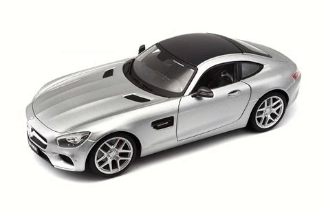 Mercedes-Benz AMG GTÂ , Silver - Maisto 36204SV - 1/18 Scale Diecast ...