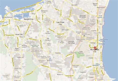 Muntinlupa Map