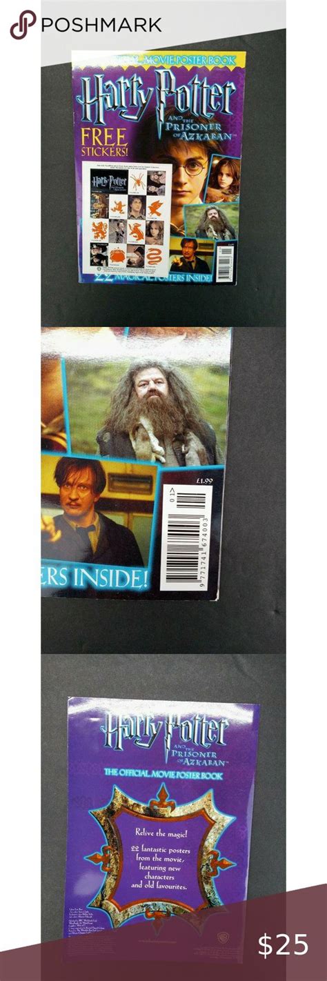 Harry Potter Prisoner Azkaban Movie Poster Book Magazine From UK With ...