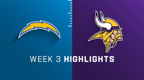 Los Angeles Chargers vs. Minnesota Vikings highlights | Week 3