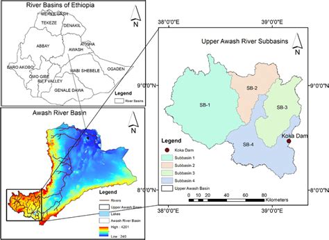 Location of Upper Awash River basin | Download Scientific Diagram