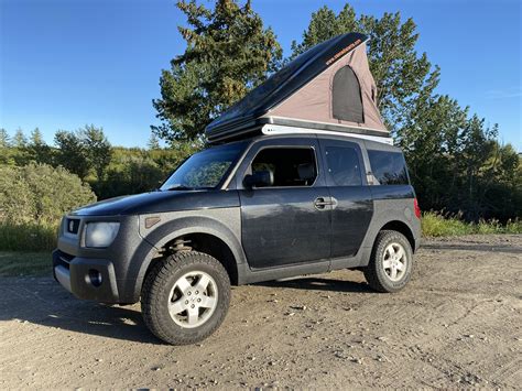 First attempt at custom roof rack | Honda Element Owners Club