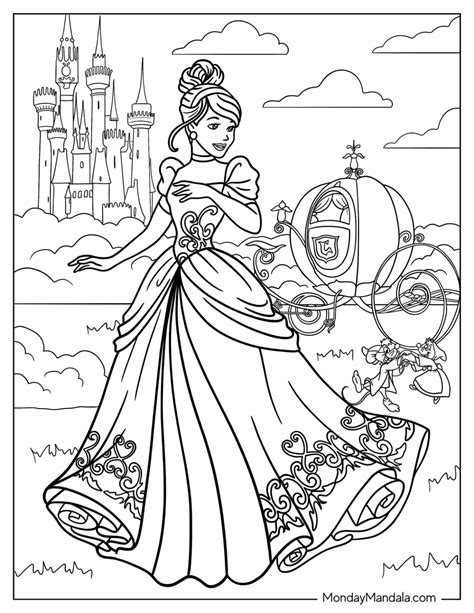 Images Of Disney Princess Coloring Pages - Infoupdate.org