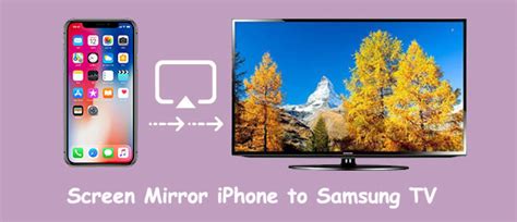 Top 4 Ways to Screen Mirror iPhone to Samsung TV [2024]