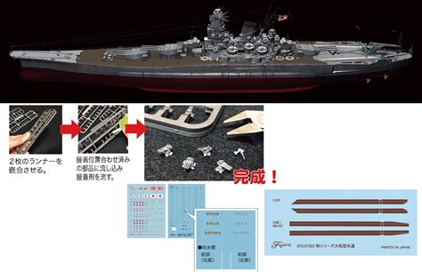 IJN Battleship Musashi (1942) Full Hull Model | HLJ.com