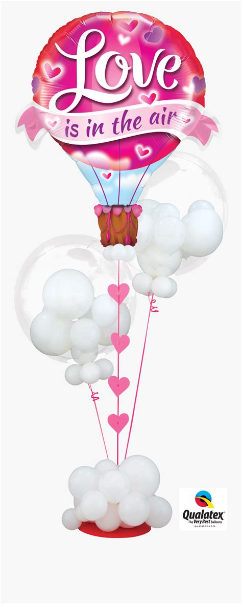 Love Is In The Air Balloon Bouquet 2019 Lr - Balloons , Free Transparent Clipart - ClipartKey