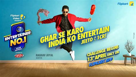 FLIPKART UNVEILS CAMPAIGN FOR ITS NEW REALITY SHOW - ‘ENTERTAINER NO.1’