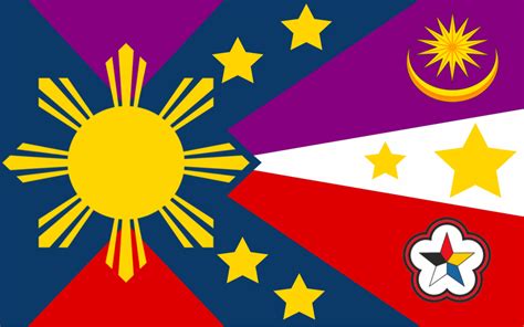 Filipino Empire Flag (Philippine Empire flag) Alternate History : r ...