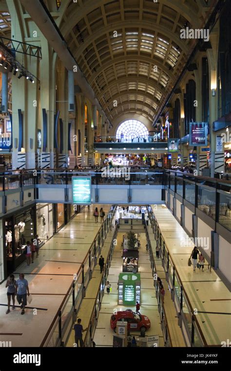 Argentina, Buenos Aires, Abasto, interior of the Mercado de Abasto mall ...