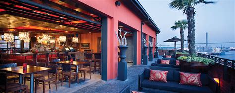 Restaurants on the Riverfront in Savannah GA - Rooftop Bar | The Bohemian Hotel