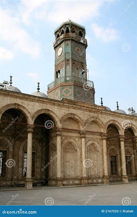 Clock Tower at Cairo Citadel Stock Image - Image of building, architecture: 2167533