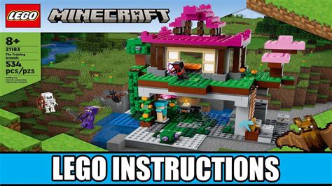 LEGO Instructions | Minecraft | 21183 | The Training Grounds - YouTube