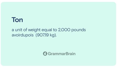 Tonnes vs. Tons—Which is Correct? (Examples and Grammar Rules ...