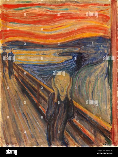 The Scream. Edvard Munch. 1893 Stock Photo - Alamy