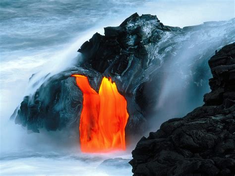 gorgeous volcano erupting | Volcano national park, Hawaii volcanoes national park, National parks