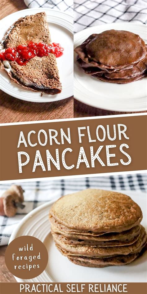 Acorn Flour Pancakes | Recipe | Foraging recipes, Foraged food, Acorn recipe