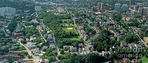 Mission Hill Neighborhood Real Estate in Boston Aerial Photograph by David Oppenheimer - Pixels