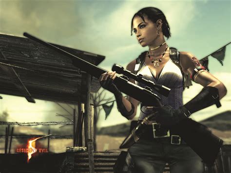 Image - Resident Evil 5 wallpaper - Sheva Alomar.jpg | Capcom Database ...