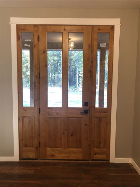 Grants Pass, Knotty Pine, Custom Door, Oregon, Front Door, Custom Design, Exterior, Windows ...