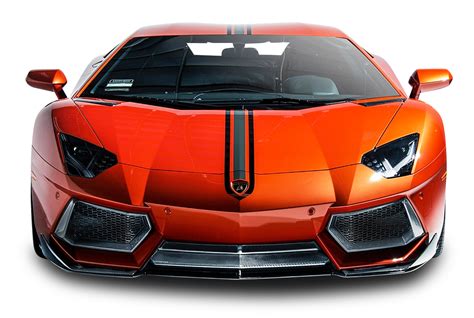 Lamborghini Aventador Coupe Front View Car