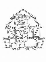 Barn Coloring Pages  Best For Kids sketch template
