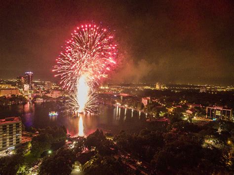 July 4th Fireworks at Lake Eola. Orlando,Fl | DJI FORUM