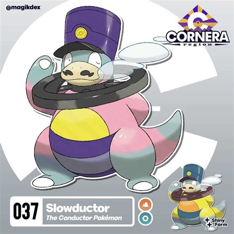 Slowductor - 037 - The Conductor Pokemon - GROUND/STEEL -------------------------------- Name ...