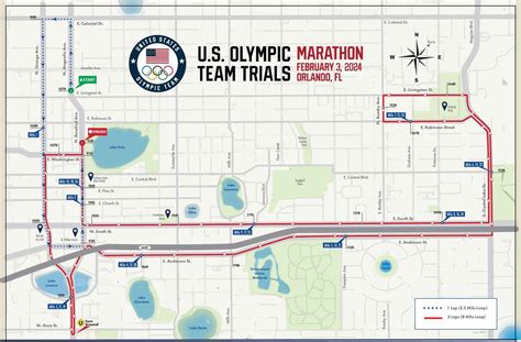 Route unveiled for Olympic marathon trials in Orlando - Orlando-News.com