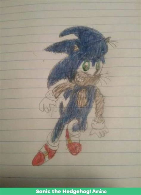 Movie sonic redesign | Sonic the Hedgehog! Amino