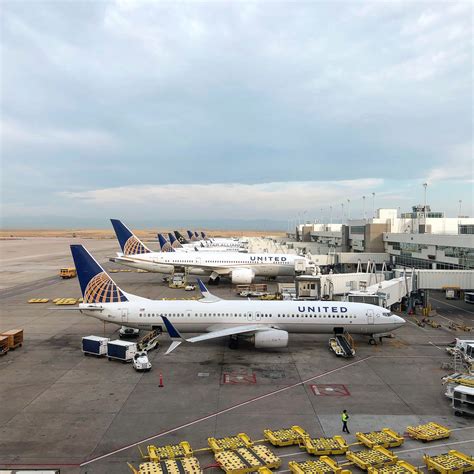 Denver concourse B west ramp | United airlines, Denver international airport, Boeing aircraft