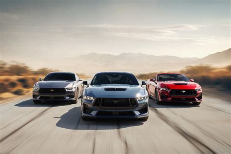 2024 Ford Mustang Coupe and Convertible Get Sleeker Looks - CNET