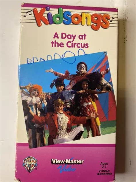 KIDSONGS - A Day at the Circus (VHS) rare $21.63 - PicClick CA