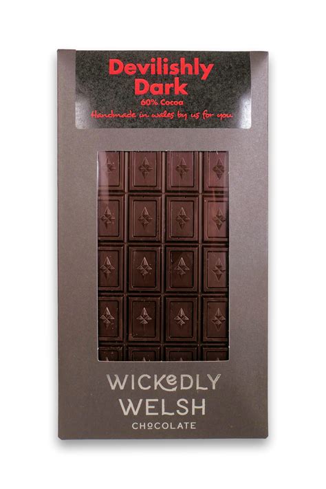 Devilishly Dark Chocolate – Wickedly Welsh Chocolate