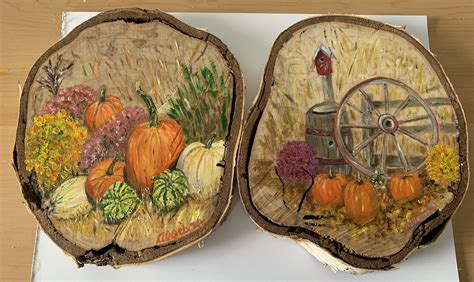 Fall Harvest Pair | Fall harvest, Fall thanksgiving, Painting