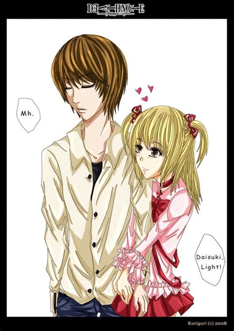 Pin en Light Yagami And Misa Amane