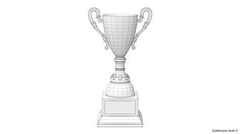 3D realistic trophy case - TurboSquid 1450327