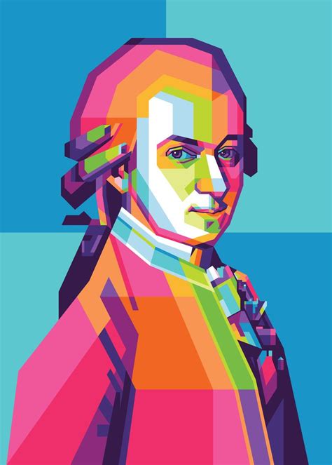 'Mozart' Poster, picture, metal print, paint by artisticdesign 1903 ...