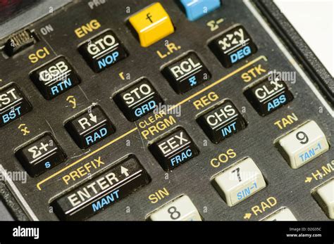 Hewlett Packard HP-33E programmable scientific calculator from 1978 ...