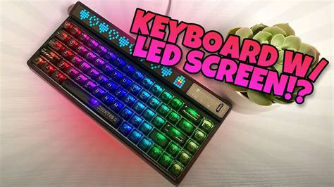 Machenike KT68 Pro Keyboard with LED Smart Screen Review - YouTube