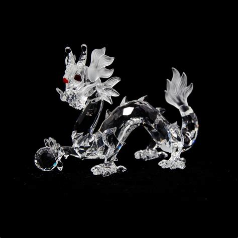 Crystal Chinese Dragon Figurine