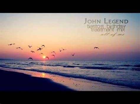 John Legend - All Of Me ( Tiesto Remix ) | John legend, Music lovers, Wedding workout